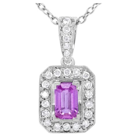 lv pink sapphire and diamond necklace|Necklaces and Pendants Collection for Women .